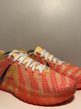 Nike Ja 3 EP Daybreak Orange Yellow Basketball Men’s 9.5 Athletic Sneaker Logo